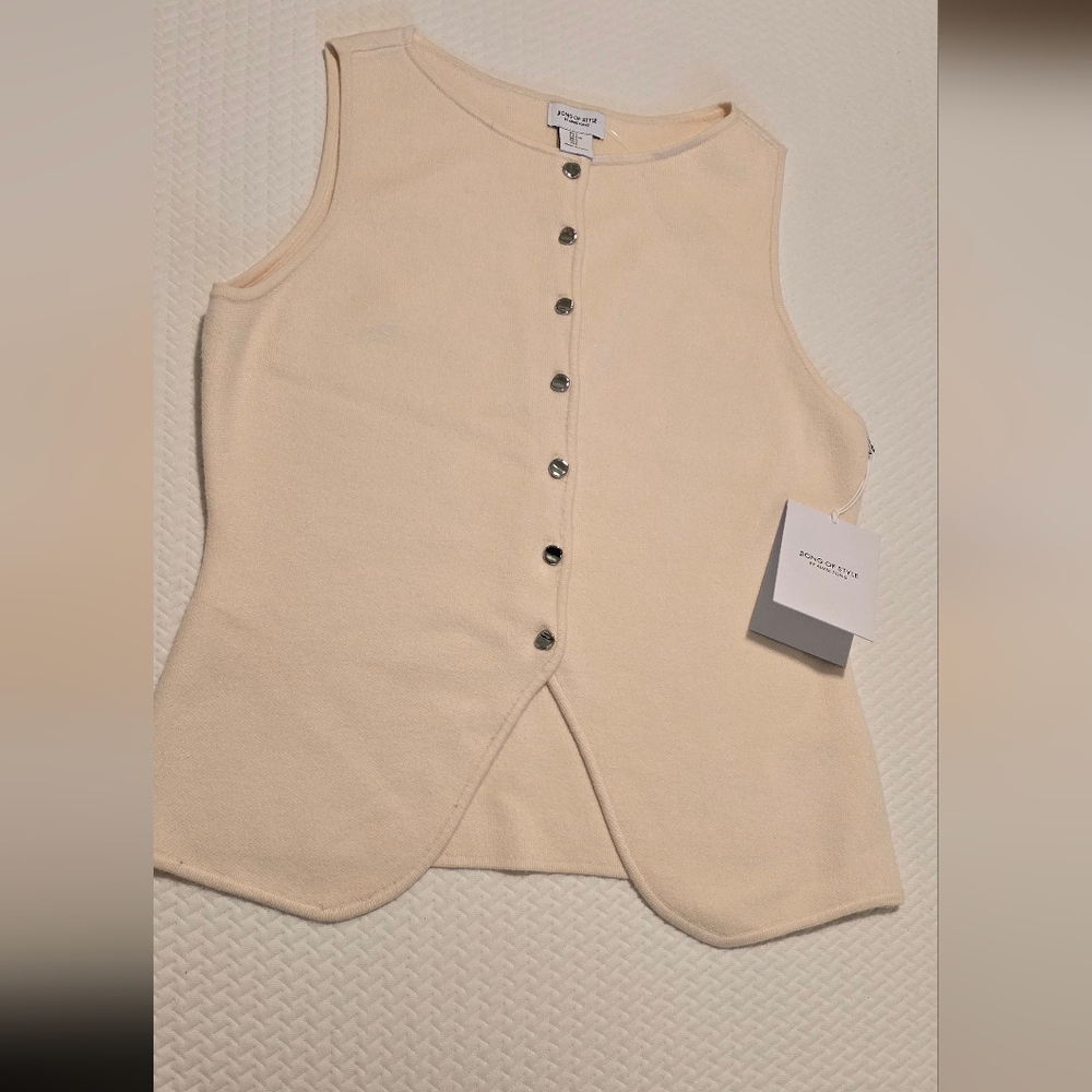 Song of Style Elegant Cream Knit